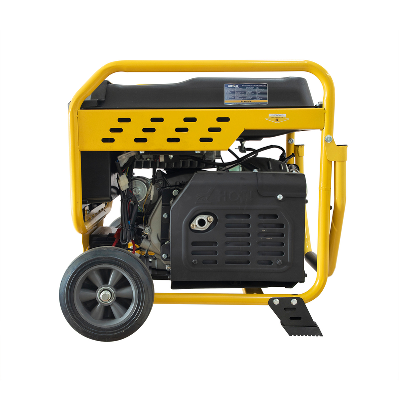 Sinco Brand 8kw Large Capacity Oil Tank Open Inverter Generator with